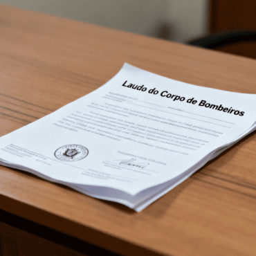 Laudo Corpo de Bombeiros em Capela de Santana